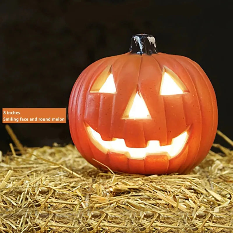 NNEOBA Halloween LED Pumpkin Lantern Home Decor Light Prop-1