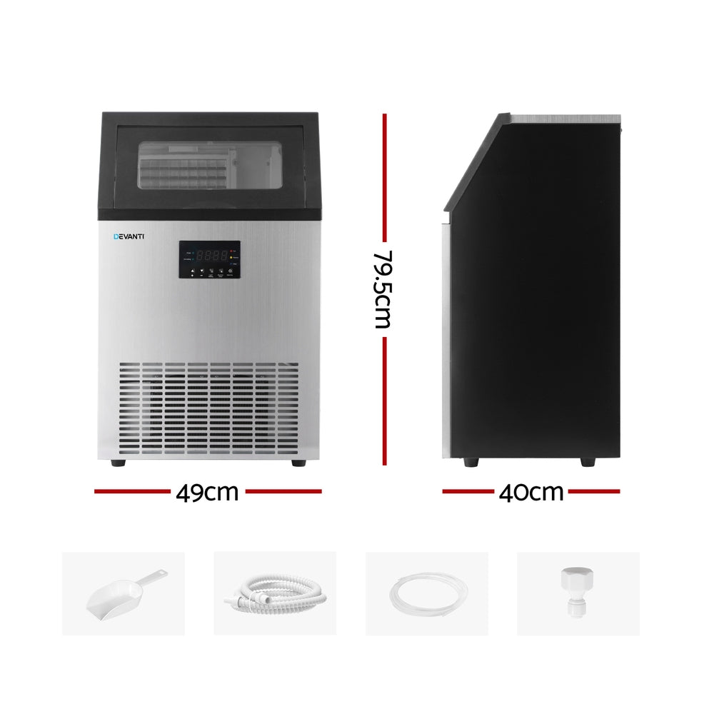 NNEDSZ Devanti 45kg Ice Maker Commercial Machine-1
