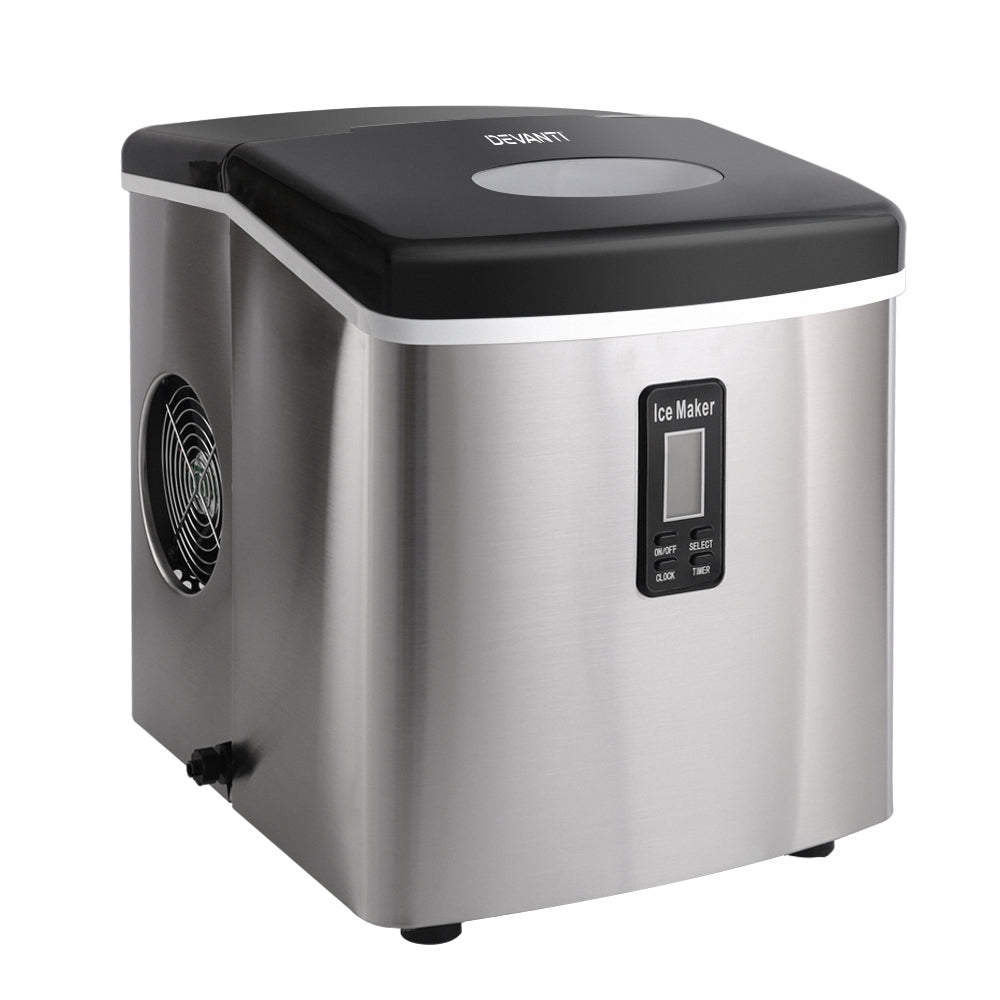 NNEDSZ 3.2L Stainless Steel Portable Ice Cube Maker-0