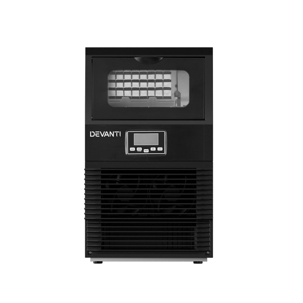 NNEDSZ Devanti Commercial Ice Maker Cube Machine 30kg-2