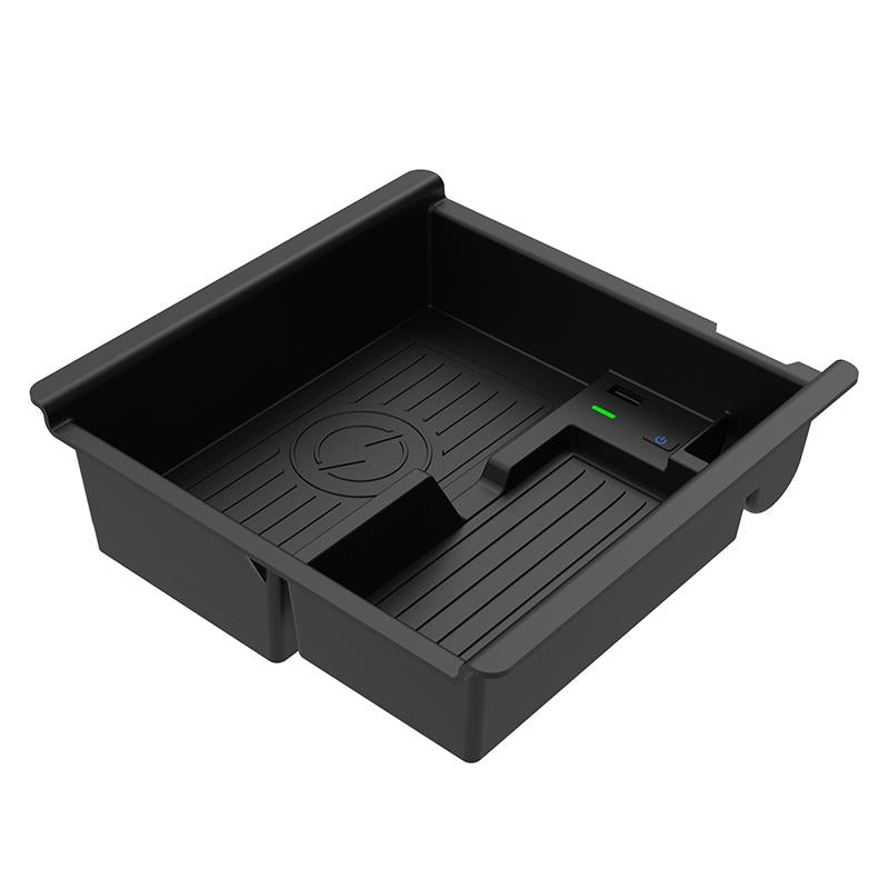NNEIDS Wireless Charger & Storage Box For Toyota Tacoma 2016-2021-3