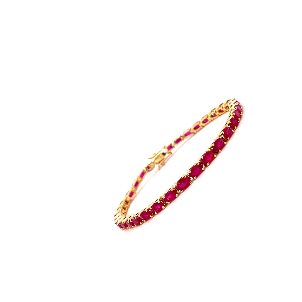 Ruby Bracelet in 14K Yellow Gold - KGD 41525-1