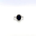 Sapphire and Diamond Ring in 14K White Gold - KGR 16268-0