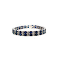 Sapphire Bracelet in .925 Sterling Silver - KSD 44951-0