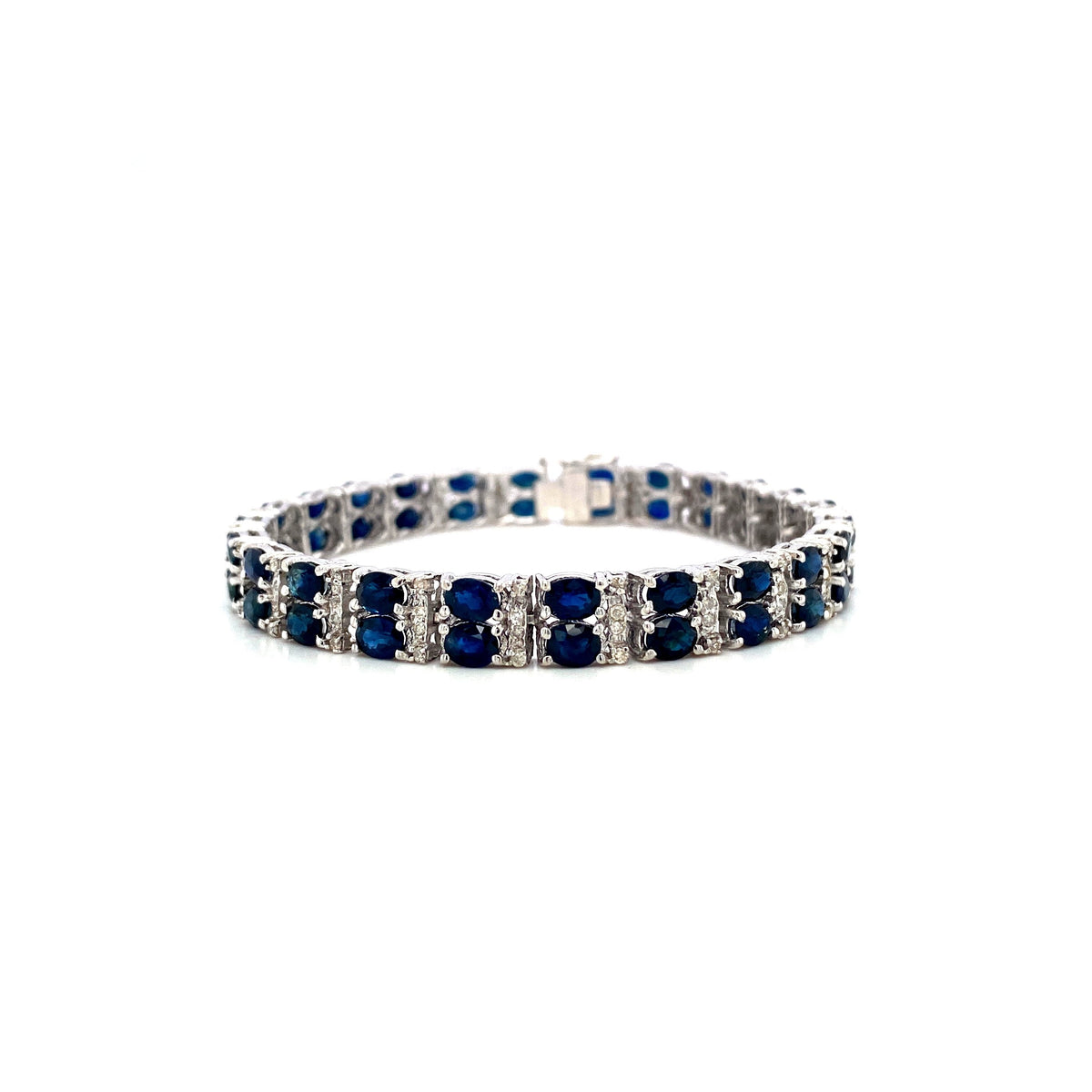 Sapphire Bracelet in .925 Sterling Silver - KSD 44951-0