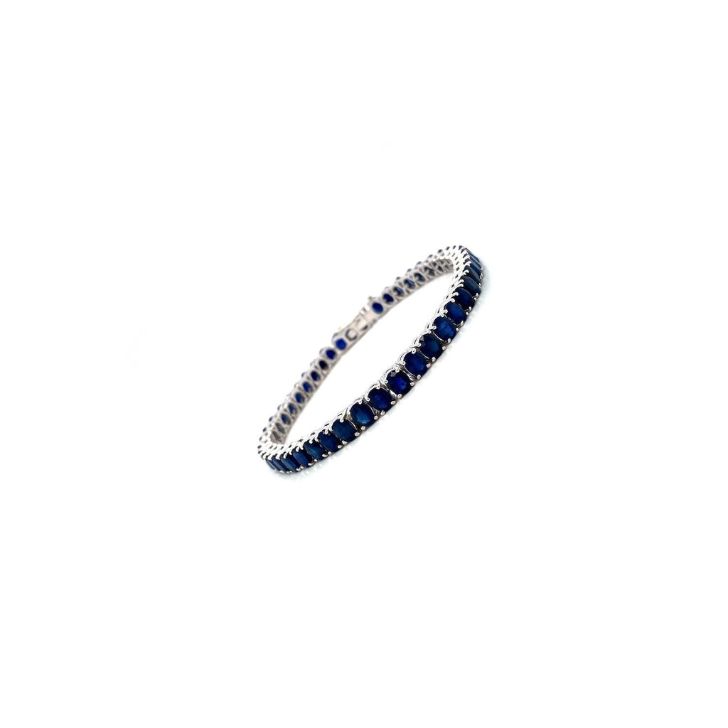 Sapphire Bracelet in .925 Sterling Silver - KSD 4555-1
