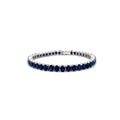 Sapphire Bracelet in .925 Sterling Silver - KSD 4555-0