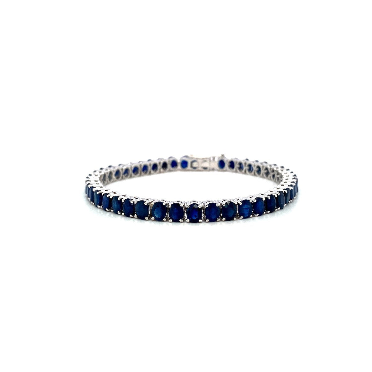 Sapphire Bracelet in .925 Sterling Silver - KSD 4555-0