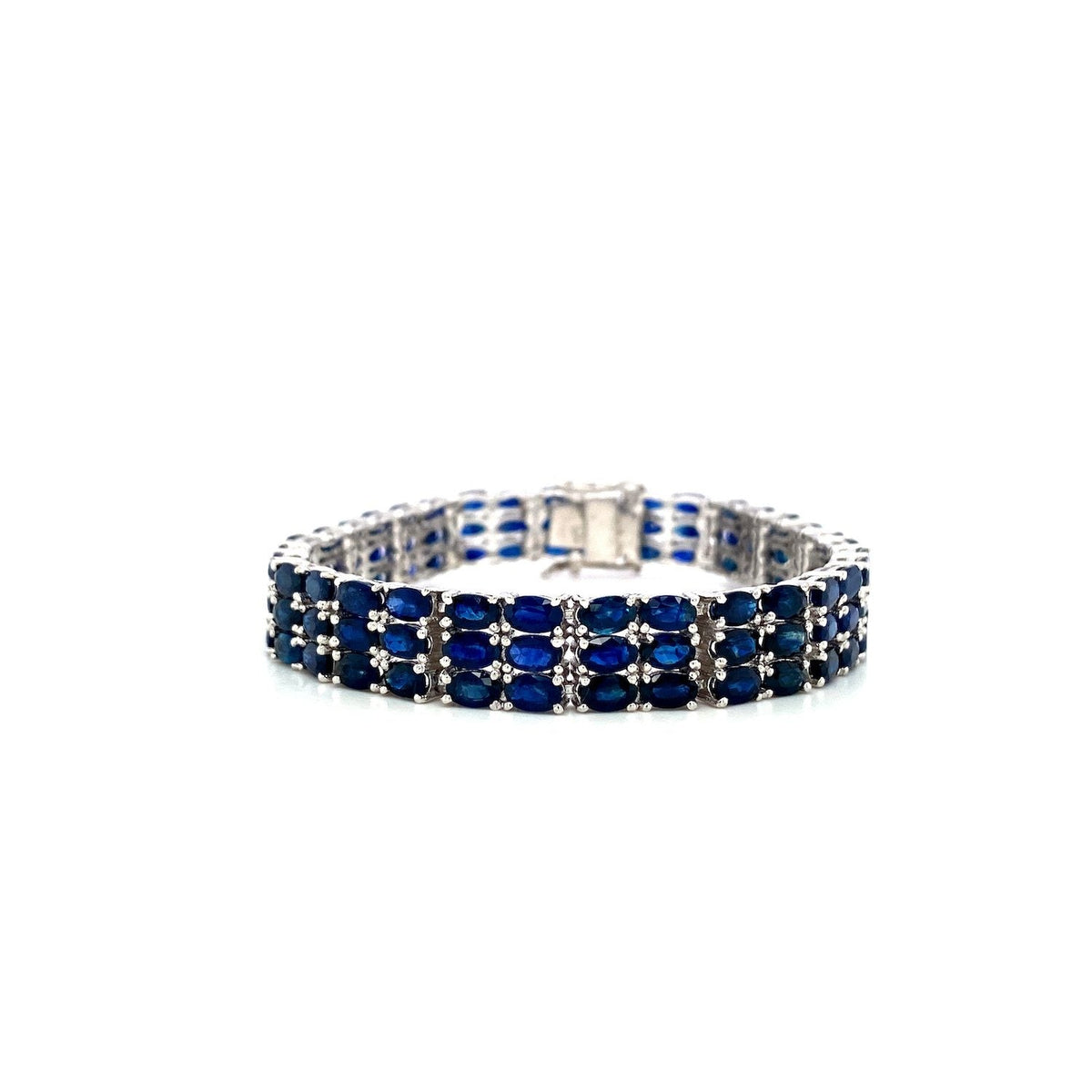 Sapphire Bracelet in .925 Sterling Silver - KSD 47353-0