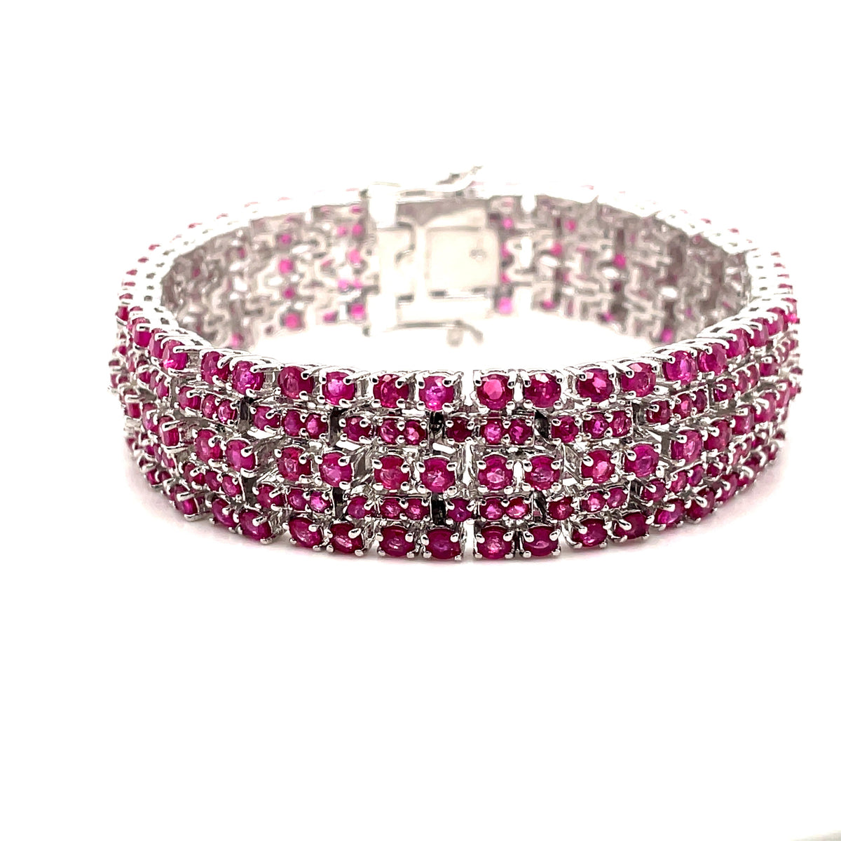 Sapphire Bracelet in .925 Sterling Silver - KSD 43672-1