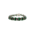 Multi Colour Stone Bracelet in .925 Sterling Silver - KSD 48120-0