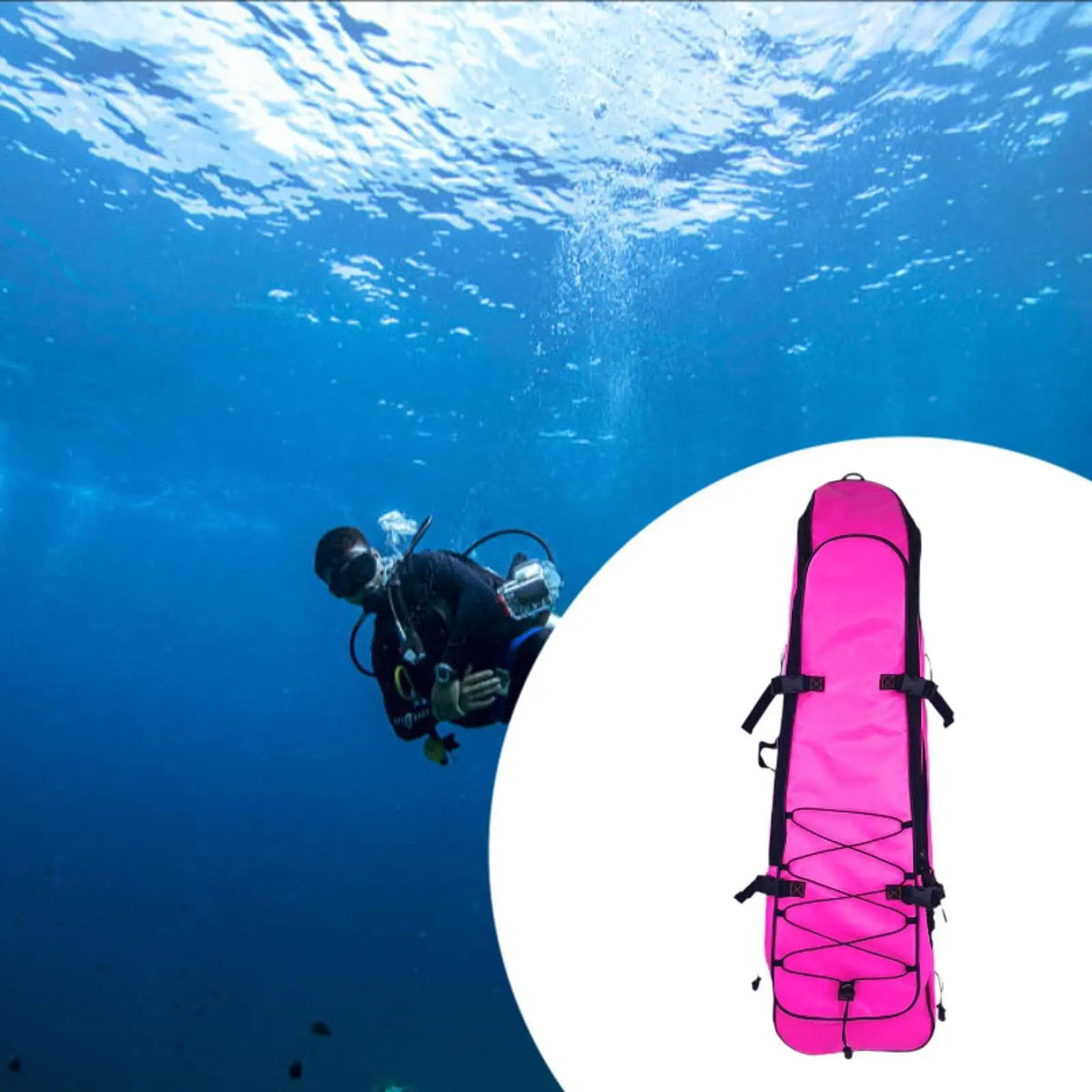 NNEOBA Long Fins Bag - Protective Flippers Bag-1