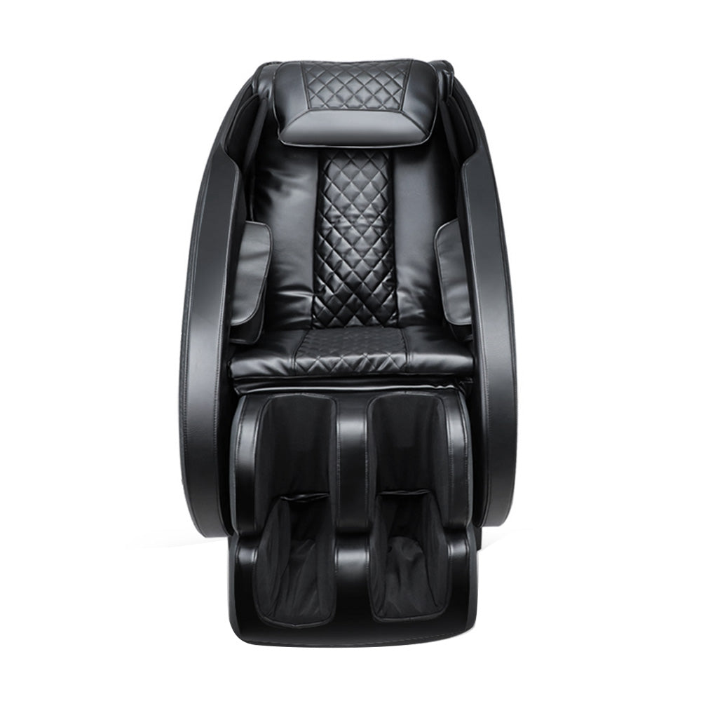 NNEDSZ Livemor Massage Chair Electric Recliner Massager Black Ellmue-2