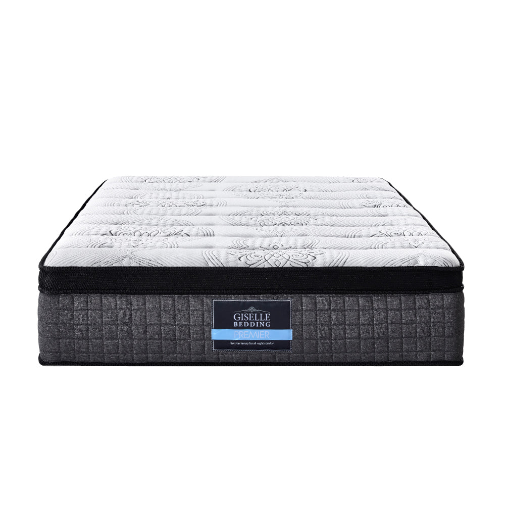 NNEDSZ Giselle Bedding 34cm Mattress 9 Zone Latex Foam King-2