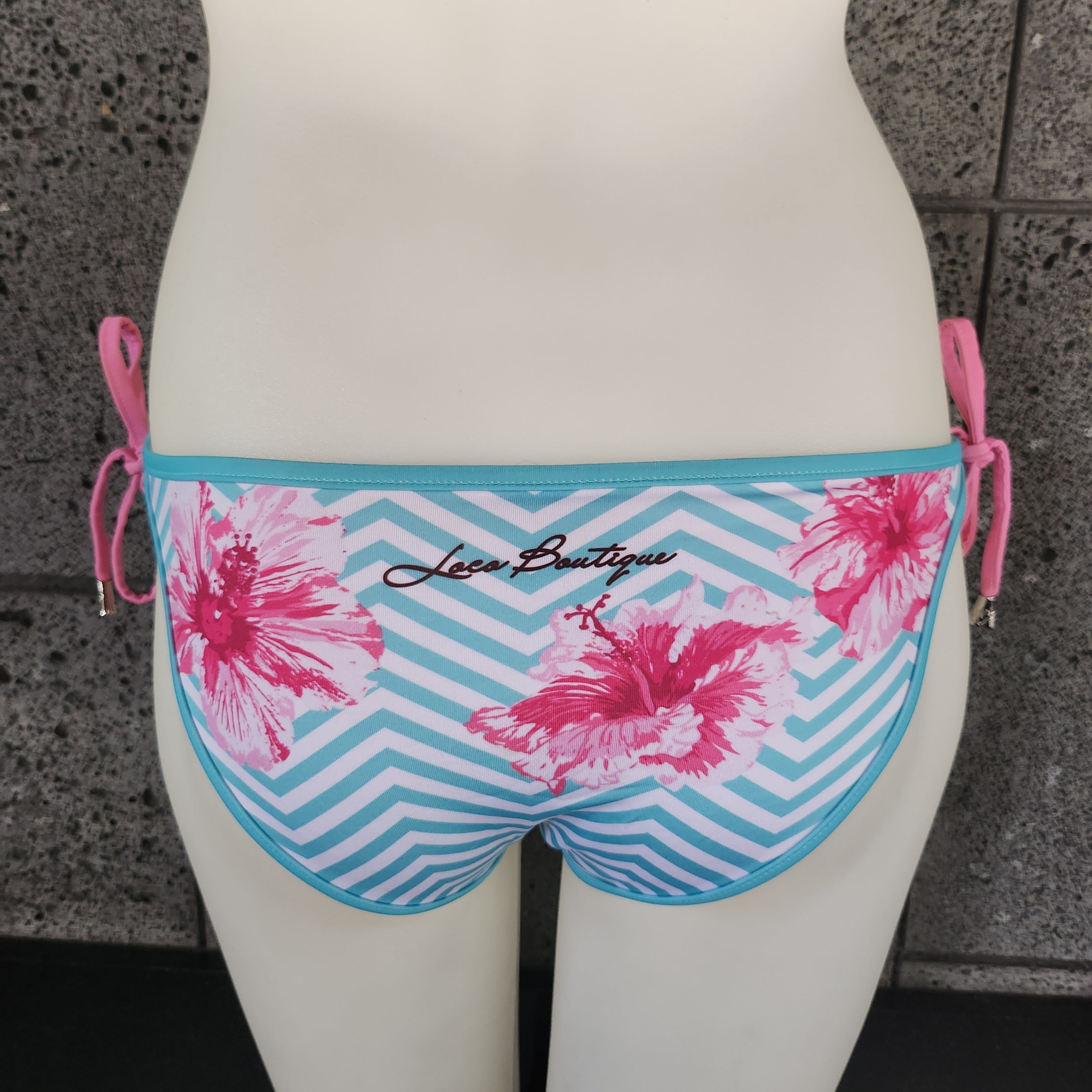 Loco Boutique Lora Removable Bows Bikini Bottom-4