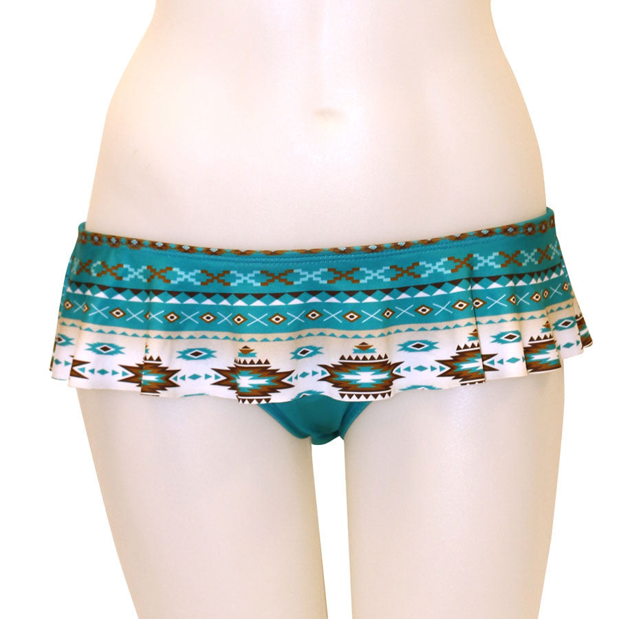 Loco Boutique Native Skirted Swim Bottom-0