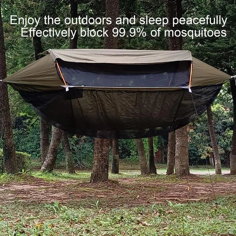 NNEOBA Portable Hammock with Mosquito Protection for Outdoor Camping-1