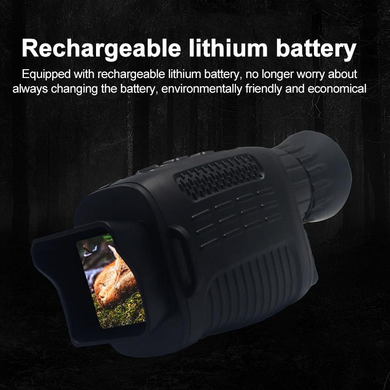 NNEIDS 5X Digital Night Vision Monocular With Infrared Thermal Imaging-2