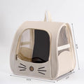 Cross-Border Backpack Cat Bag, Transparent and Visible, Portable Pet Supplies for Outings, Large-Capacity Space Capsule Backpack, Breathable and Lightweight