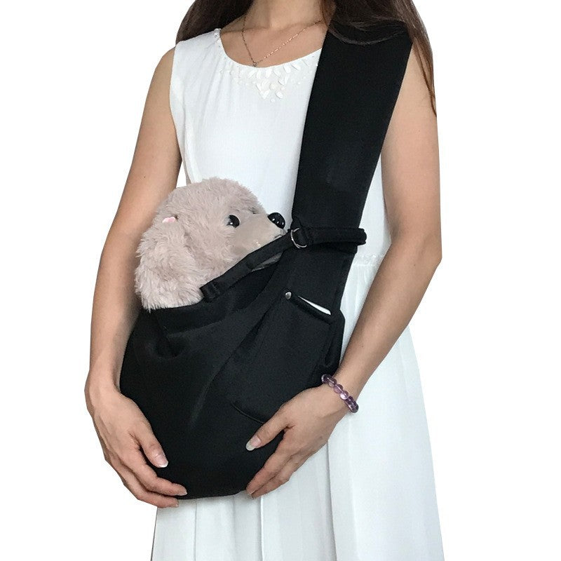 Portable Breathable Cat Carrier Bag for Outings, Pet Travel Backpack, Single-Shoulder Crossbody Bag, Large Capacity Cat Bag