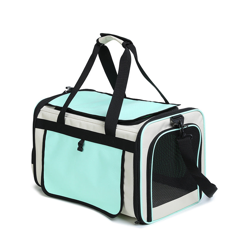 Foldable, Breathable and Lightweight Cat Bag for Carrying Pets When Traveling, Handbag for Pets, Car Bag for Cats