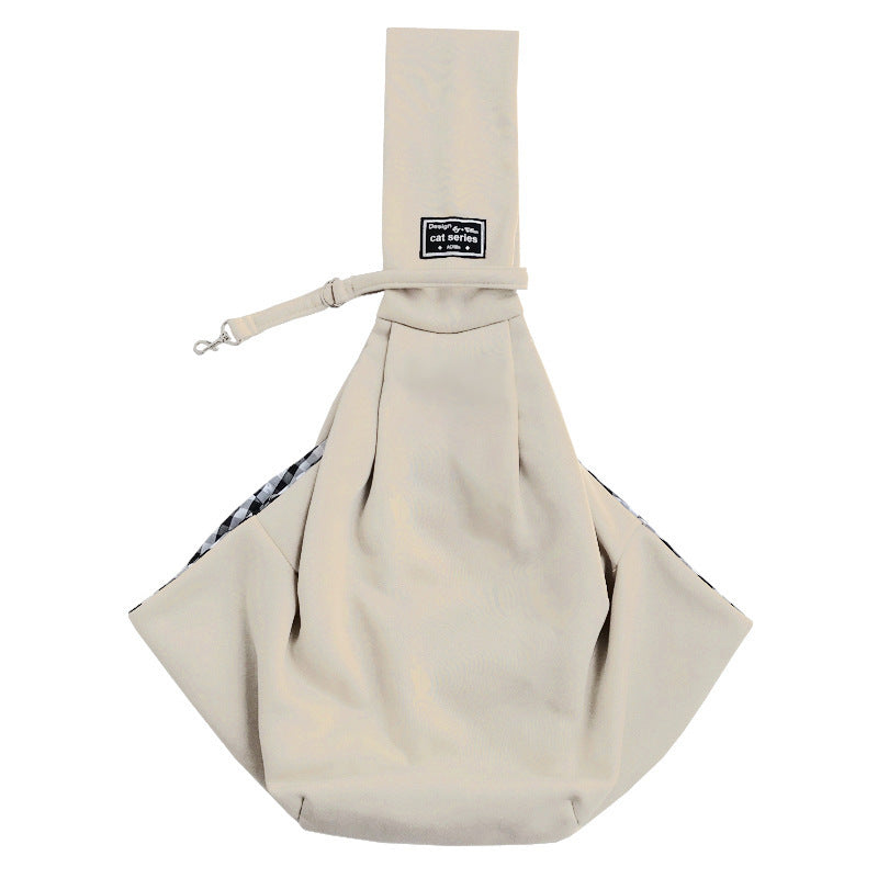 Portable Breathable Cat Carrier Bag for Outings, Pet Travel Backpack, Single-Shoulder Crossbody Bag, Large Capacity Cat Bag