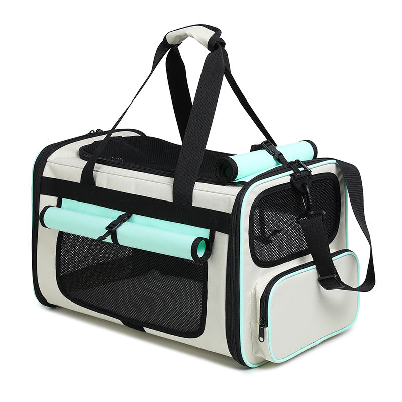 Foldable, Breathable and Lightweight Cat Bag for Carrying Pets When Traveling, Handbag for Pets, Car Bag for Cats