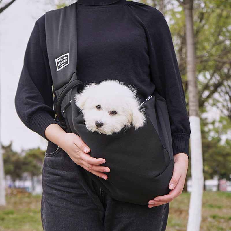 Portable Breathable Cat Carrier Bag for Outings, Pet Travel Backpack, Single-Shoulder Crossbody Bag, Large Capacity Cat Bag