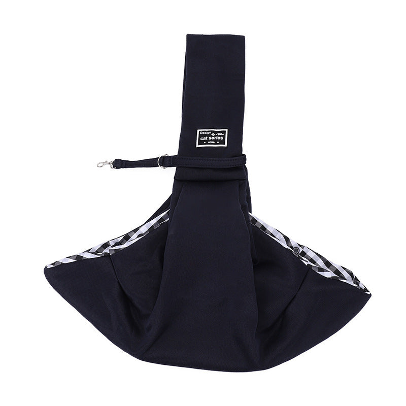 Portable Breathable Cat Carrier Bag for Outings, Pet Travel Backpack, Single-Shoulder Crossbody Bag, Large Capacity Cat Bag