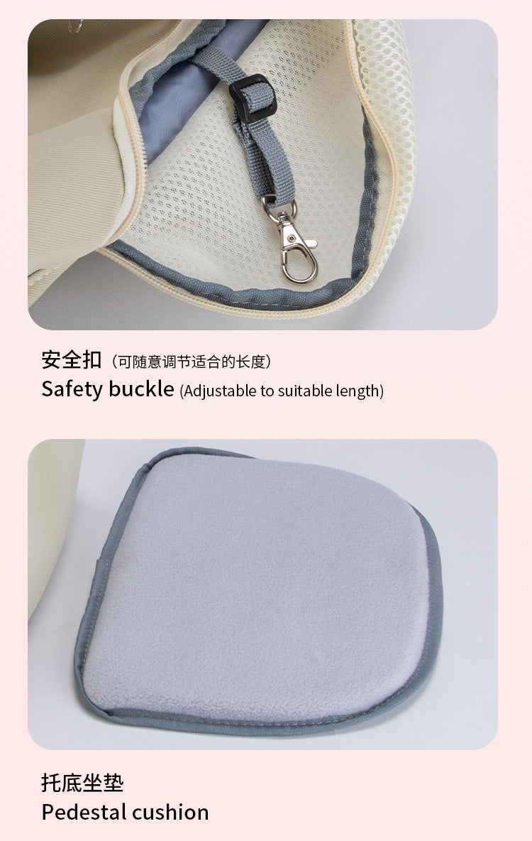Autumn and Winter Essential Portable Bag for Pets, Front Chest Bag for Dogs, Travel Backpack, Chest Harness for Cats