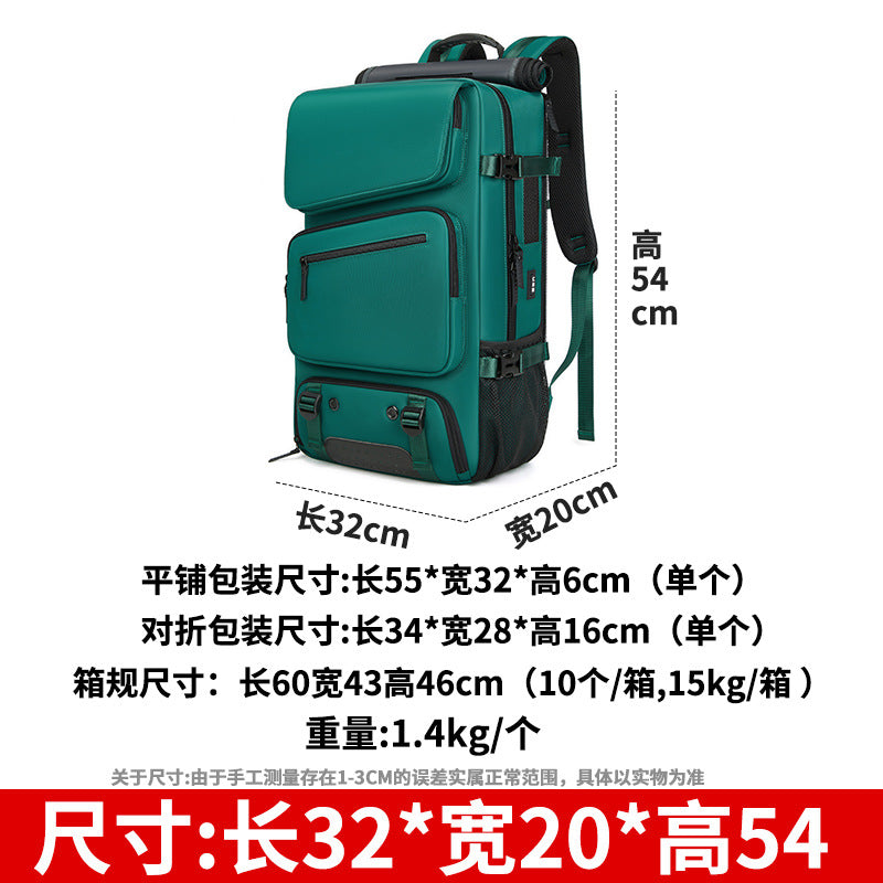 Foreign Trade Cross-border Supply Backpack Men's Large Capacity Crossbody Portable Travel Multi-functional Shoe Warehouse Sports Fitness Bag