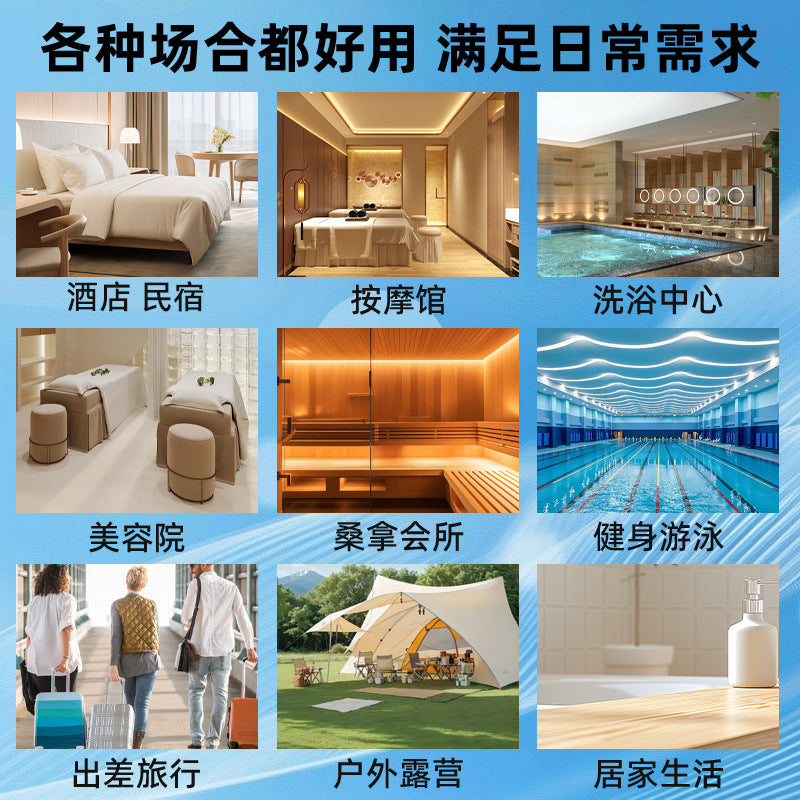 Disposable Bath Towel Travel Individually Packaged Pure Cotton Towel Compressed Towel Thickeneded Wholesale Hotel Supplies