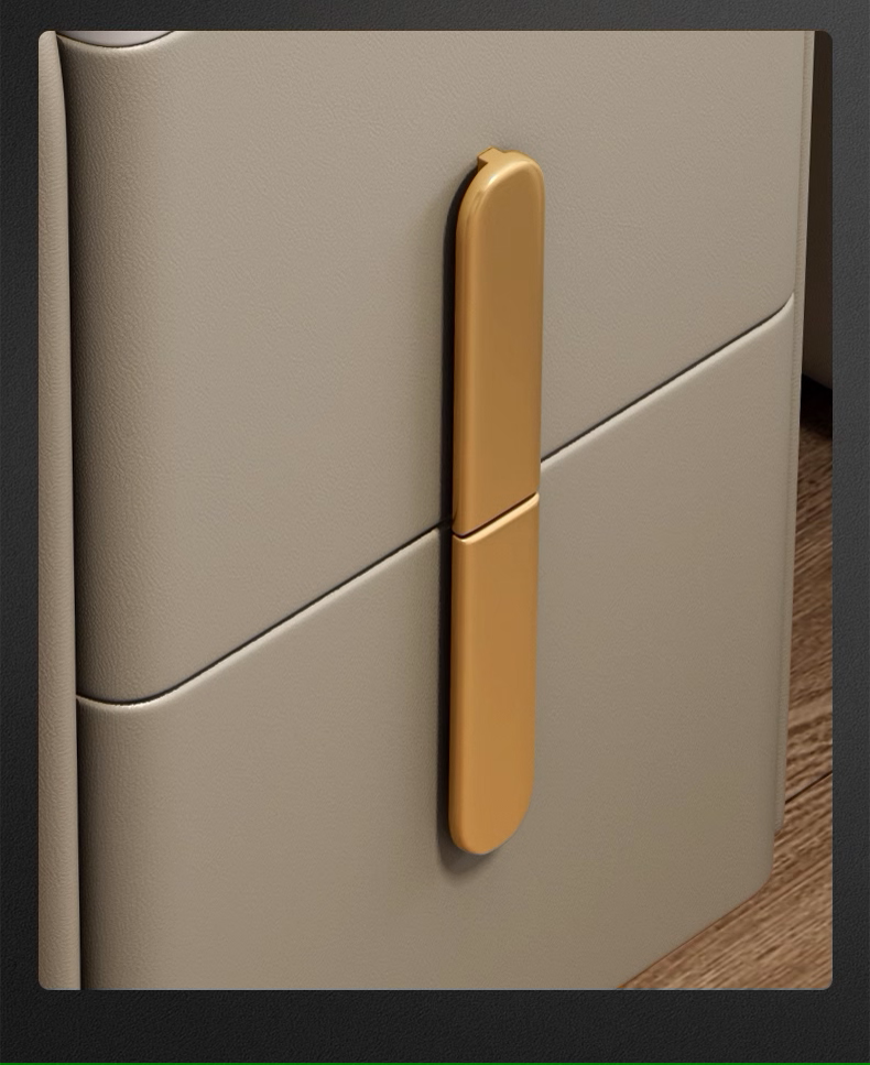 NNEOBA Smart Narrow Nightstand - Wireless Charging, Modern Design-4