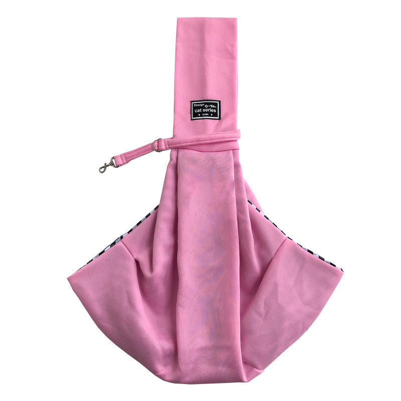 Portable Breathable Cat Carrier Bag for Outings, Pet Travel Backpack, Single-Shoulder Crossbody Bag, Large Capacity Cat Bag