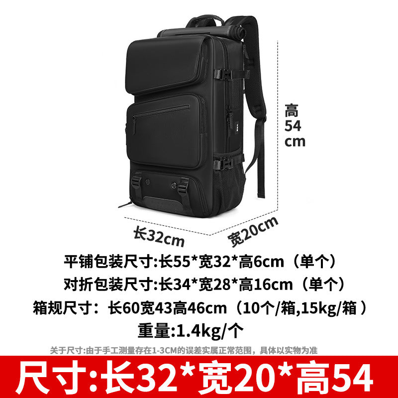 Foreign Trade Cross-border Supply Backpack Men's Large Capacity Crossbody Portable Travel Multi-functional Shoe Warehouse Sports Fitness Bag