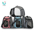Cross-Border Direct Supply Amazon Pet Bag Portable Transparent Cat and Dog Backpack Foldable Breathable Portable Cat Bag
