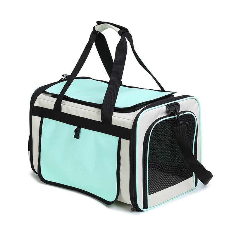 Foldable, Breathable and Lightweight Cat Bag for Carrying Pets When Traveling, Handbag for Pets, Car Bag for Cats