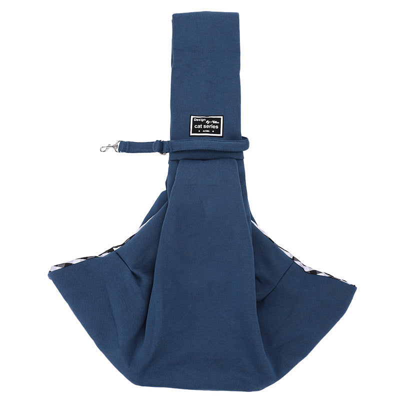 Portable Breathable Cat Carrier Bag for Outings, Pet Travel Backpack, Single-Shoulder Crossbody Bag, Large Capacity Cat Bag