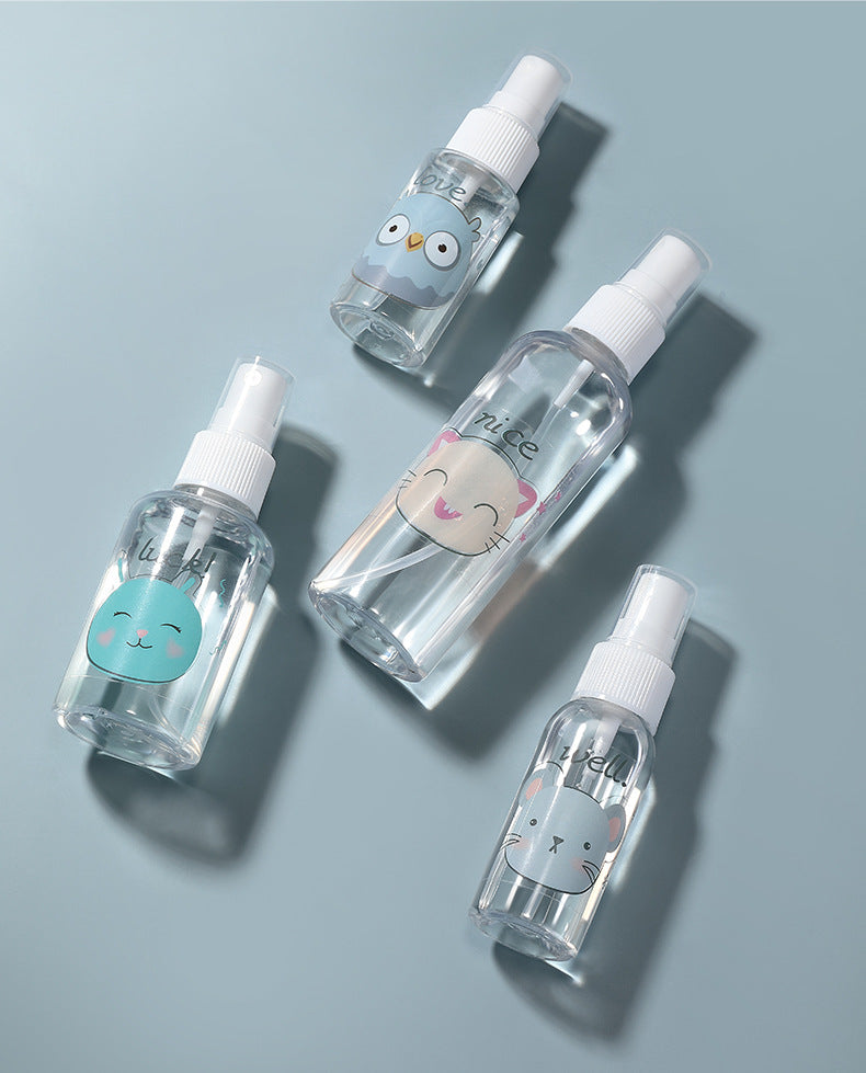 Lamera 50ml spray bottle single cartoon pet spray bottle empty bottle travel cosmetics bottle collection