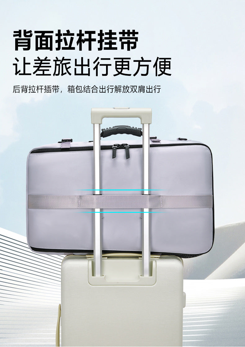 Foreign Trade Cross-border Supply Backpack Men's Large Capacity Crossbody Portable Travel Multi-functional Shoe Warehouse Sports Fitness Bag