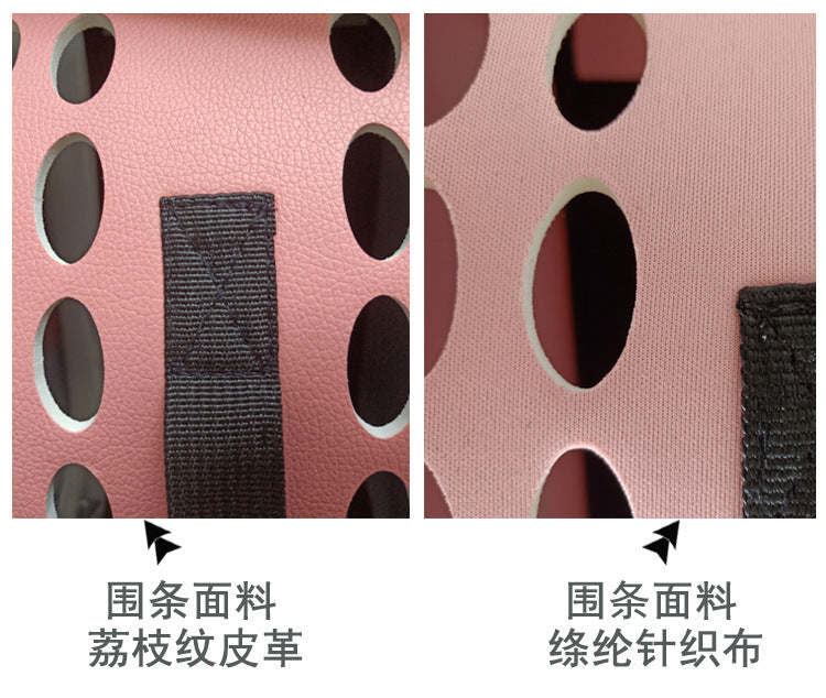 Cross-Border Direct Supply Amazon Pet Bag Portable Transparent Cat and Dog Backpack Foldable Breathable Portable Cat Bag