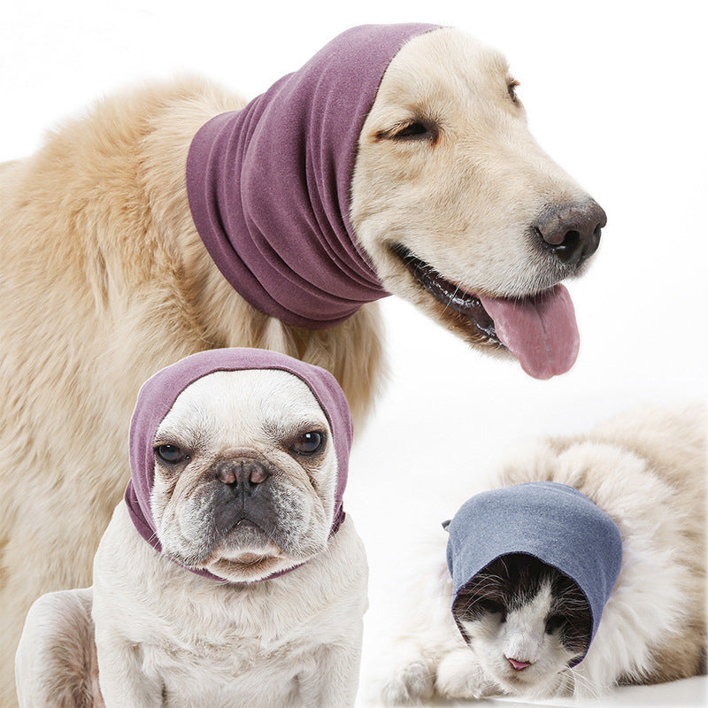 Dog Grooming Earmuffs Are Soft, Warm and Anti-Noise, Pet Outdoor Travel, Anti-Cold and Anti-Freeze Headgear, Noise Reduction