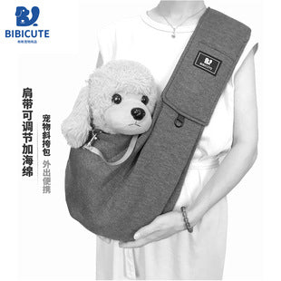 Amazon's Best-Selling Mesh Summer Foldable Shoulder Pet Bag Large Capacity Breathable Portable Travel Cross-Body Cat Bag