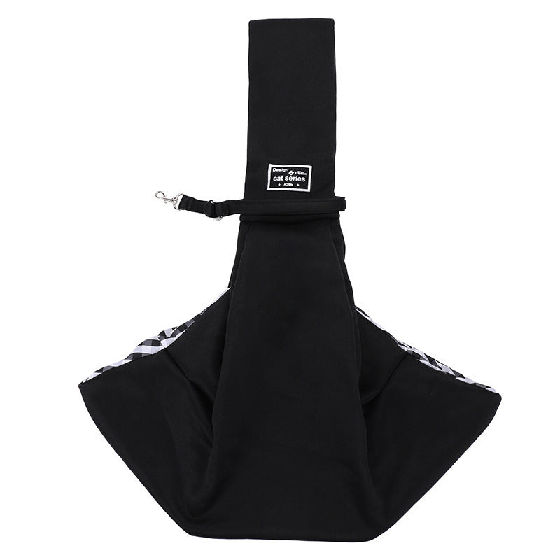 Portable Breathable Cat Carrier Bag for Outings, Pet Travel Backpack, Single-Shoulder Crossbody Bag, Large Capacity Cat Bag