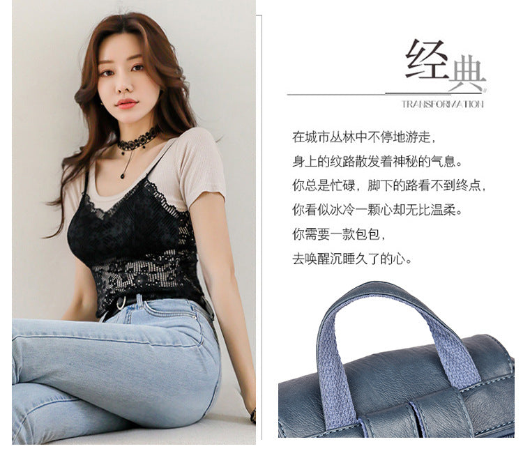 Factory Direct Supply Cross-Border Women's Backpack New Soft Leather Fashion Versatile Backpack Women's Large Capacity Travel Bag