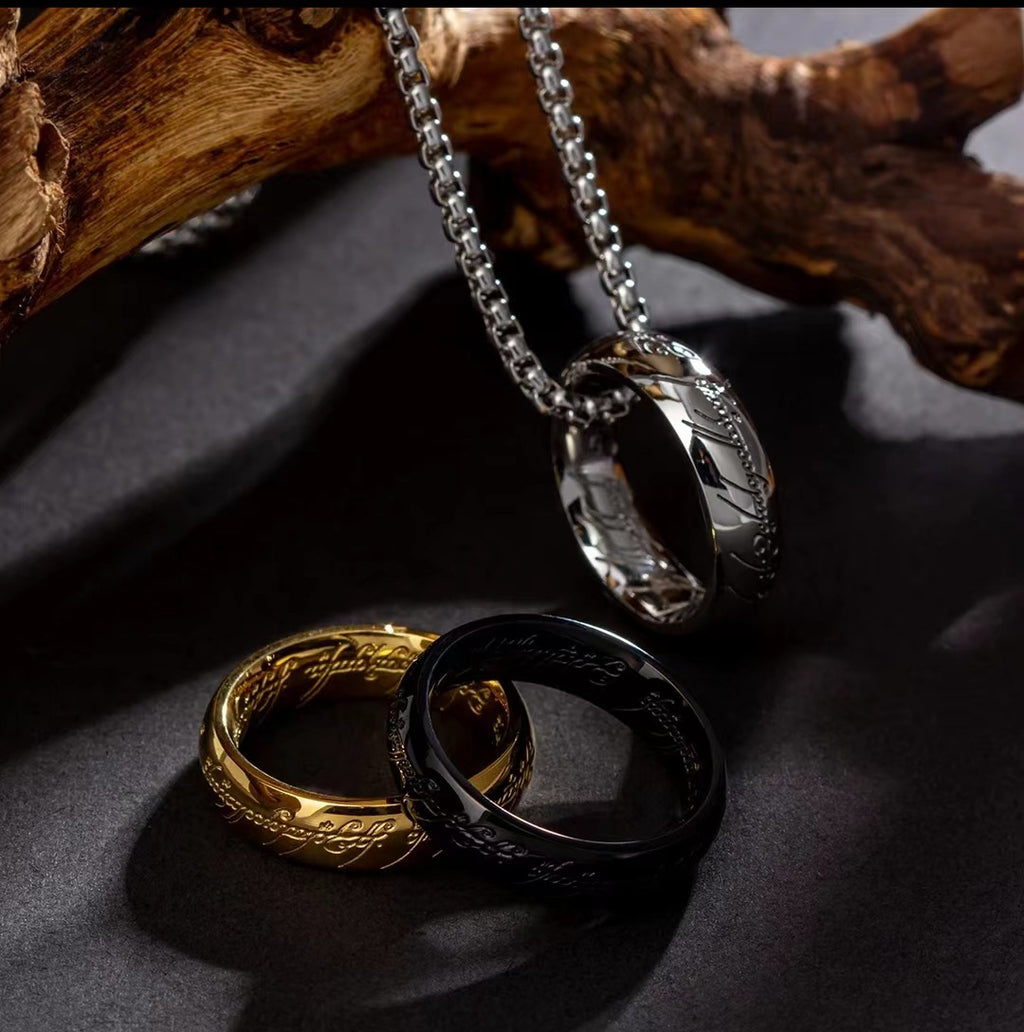 26 New Models of Lord of the Rings Rings, Same Style as the Movie, Popular on Tiktok, Best-Selling on Amazon