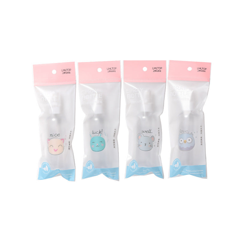 Lamera 50ml spray bottle single cartoon pet spray bottle empty bottle travel cosmetics bottle collection