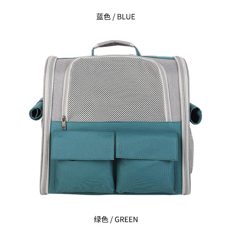 New Cat Bag, Portable Pet Bag for Outings, Breathable Backpack Dog Bag, Amazon Pet Backpack Supplies, Breathable and Lightweight
