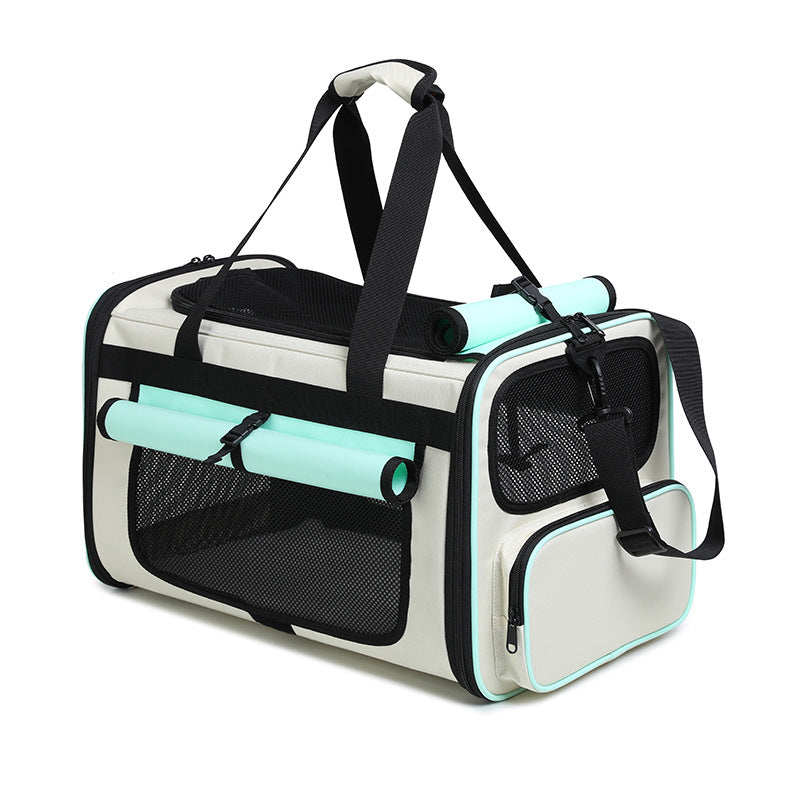 Foldable, Breathable and Lightweight Cat Bag for Carrying Pets When Traveling, Handbag for Pets, Car Bag for Cats
