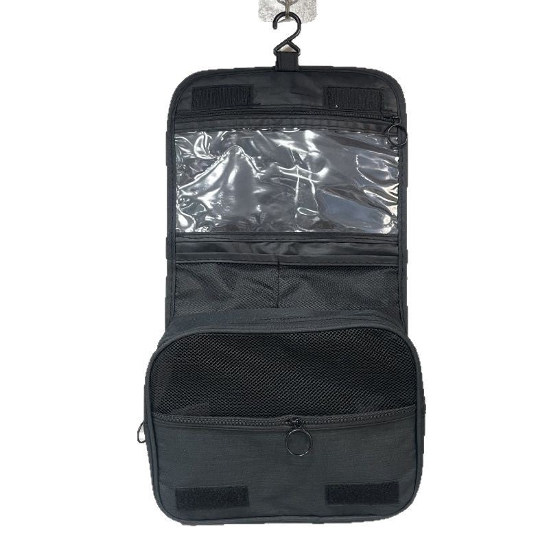 Cross-border Waterproof Cationic Hook Wash Bag Travel Cosmetic Bag Bathroom Supplies Large Capacity Convenient Travel Fabric